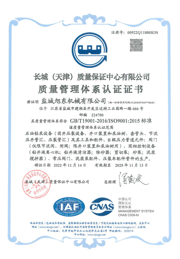 質量管理體系中文
